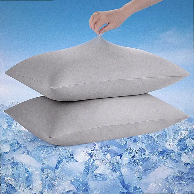 Avolare 2 Pack Cooling Pillow Cases, Arc-Chill Q-Max 0.5 Stretch Cooling Pillowc