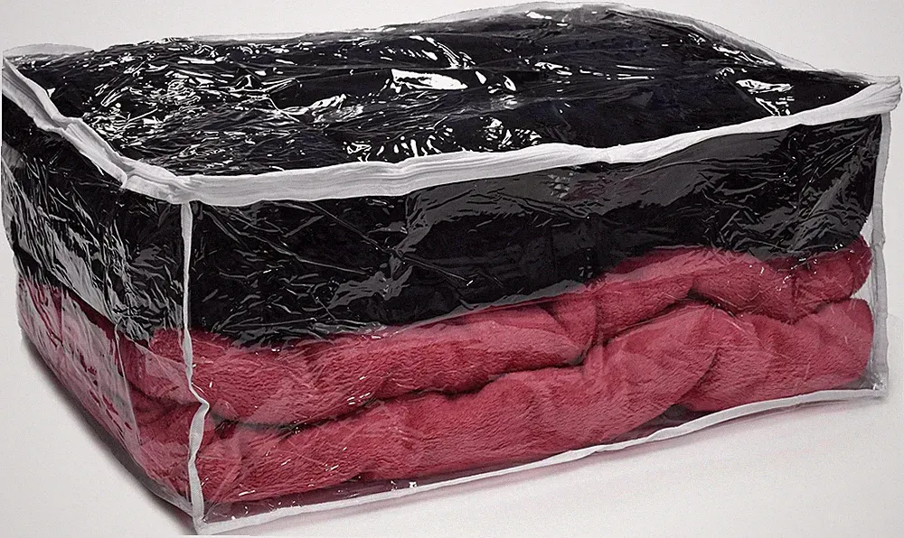 Clear Storage Bags for Bedding and Household Items Extra Large Durable Zippered