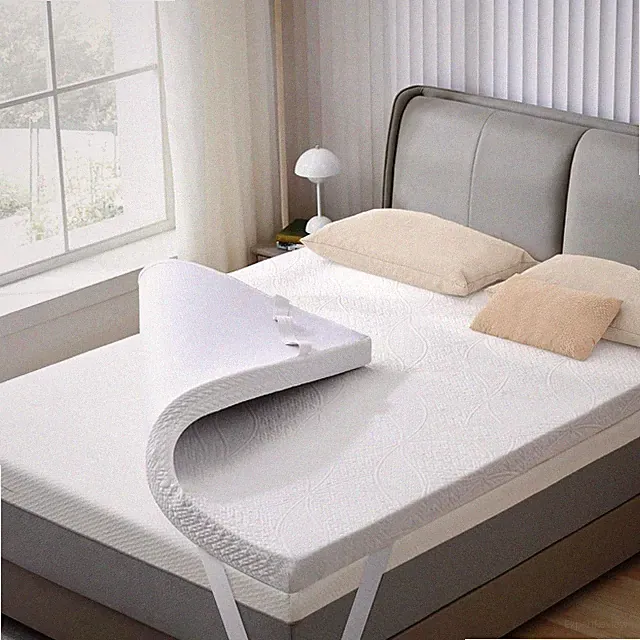 Cooling 2" Gel Memory Foam Mattress Topper, Queen Size, CertiPUR-US Certified