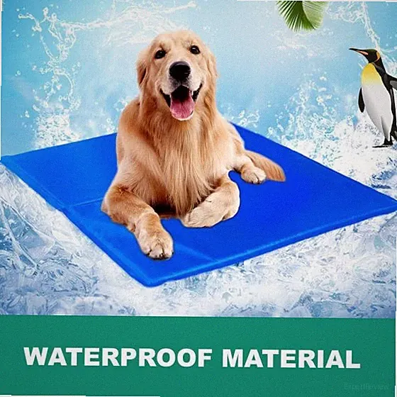 Cooling Gel Mat for Dogs and Cats - Non-Toxic, Portable Pet Bed - XL to XXL Size