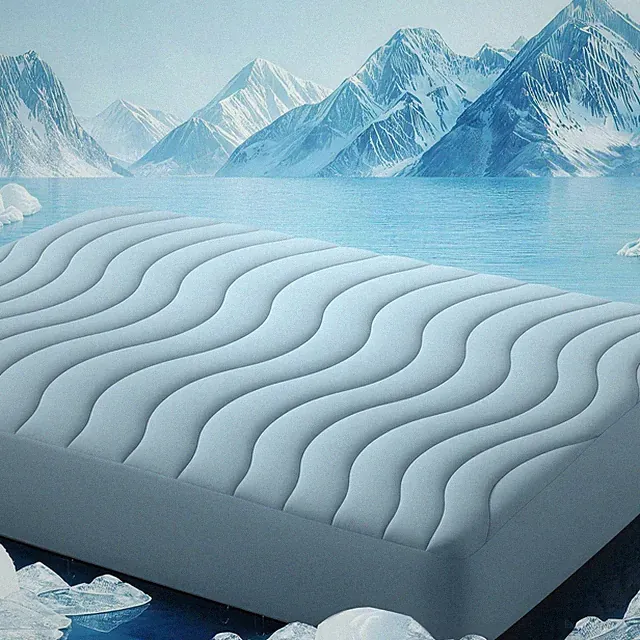 Cooling King Size Mattress Pad - Breathable Quilted Topper with Deep Pockets
