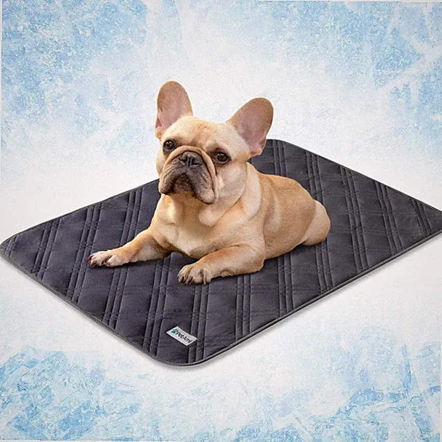 Dog WATERPROOF Cooling Blanket Mat Cool Nylon Pet Pad Cat Puppy Summer Sleeping
