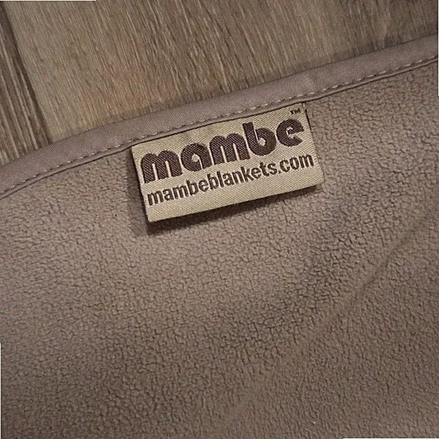 Mambe Throw Blanket Reversible Waterproof Brown Beige 81" x 58" Soft Washable