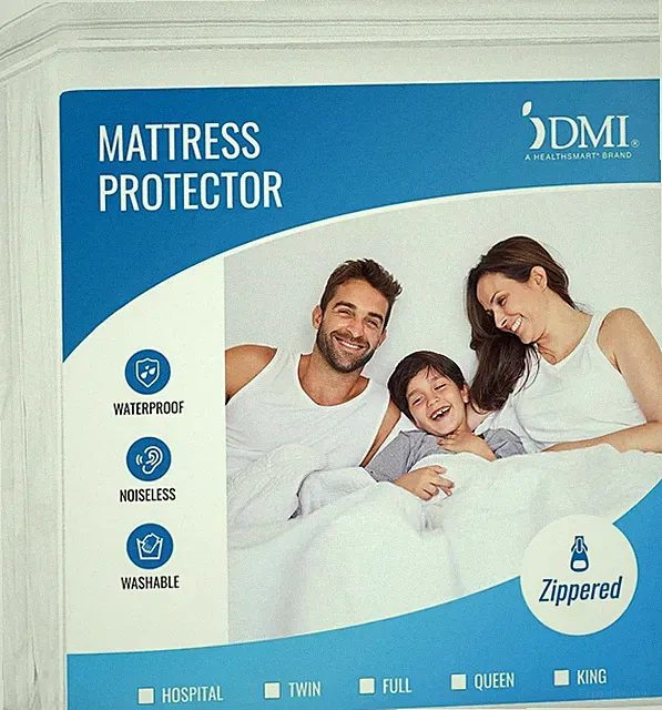 Mattress Cover Waterproof Zippered Hypoallergenic Bed Bug Protector Twin Size Us