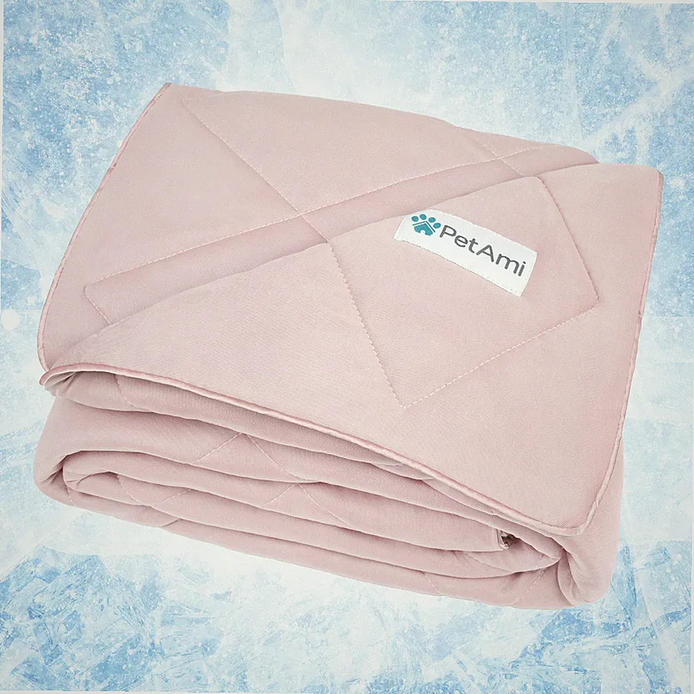 Pet Cooling Blanket Lightweight Nylon Summer Dog Bed Blanket Pad Cat Cool Summer