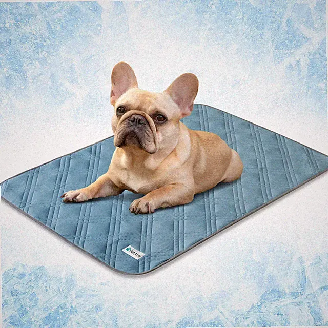 Pet WATERPROOF Cooling Blanket Cool Nylon Pad Dog Cat Puppy Summer Sleeping Bed