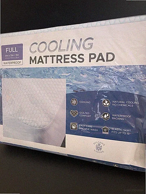 Sultan Linens Cooling Mattress Pad FULL 54x75x15 Waterproof. Factory Sealed!